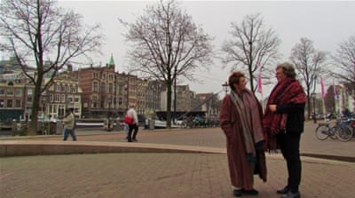 Agnes Sterk, a 55-year-old family coach [Venetia Rainey/Al Jazeera]