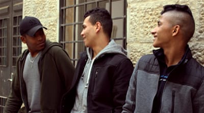 Soldiers 'focus on the young generation of girls and boys, because they are the main element of this uprising' [Jaclynn Ashly/ Al Jazeera]