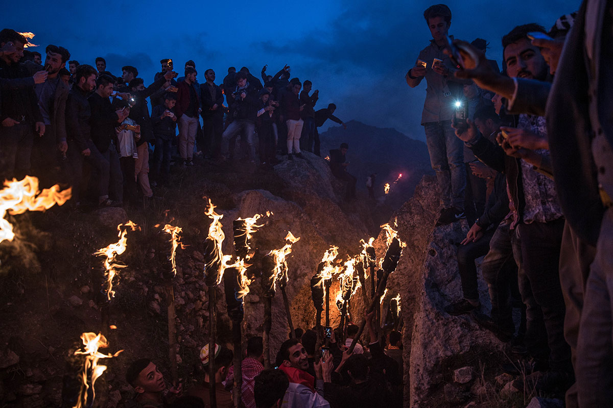 Kurds across the world celebrate Newroz/ Please Do Not Use