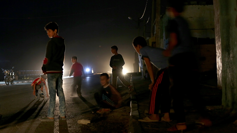Power outage in Gaza