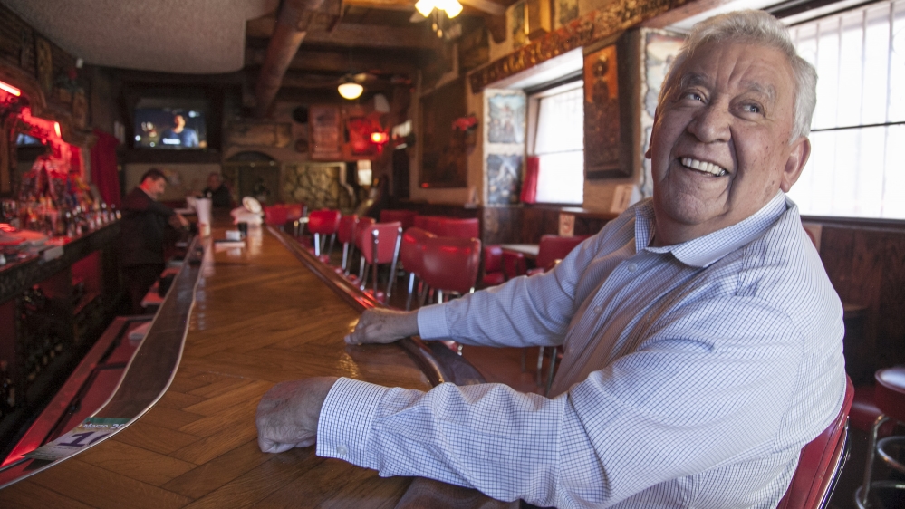 Antonio Rojas is the owner of the El Recreo, the second oldest bar in Juarez [Gabriela Campos/Al Jazeera]