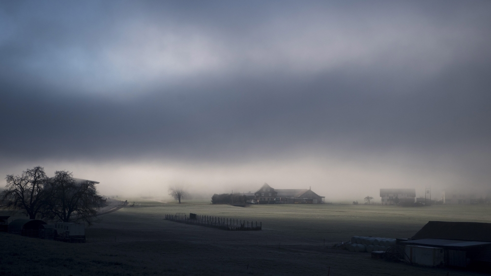 Fog in Switzerland