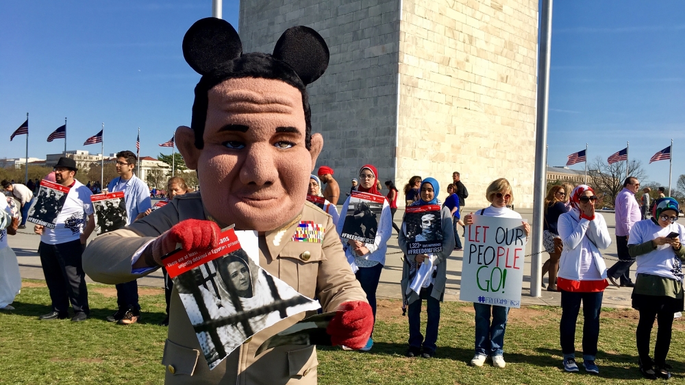 Washington Sisi vigil