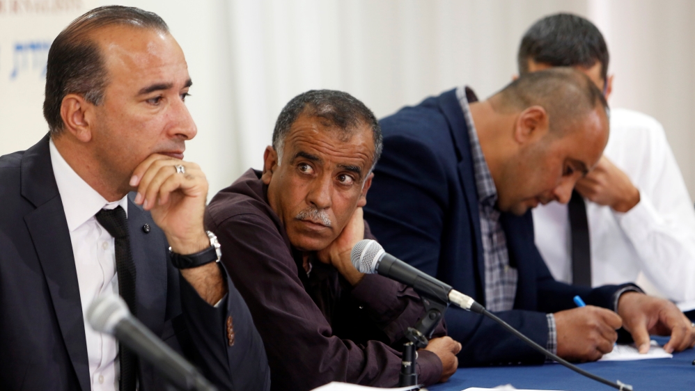 Hussein Dawabsheh, the grandfather of eighteen-month-old Ali Dawabsheh who was killed together with his parents in an arson attack on their home in the occupied West Bank in 2015