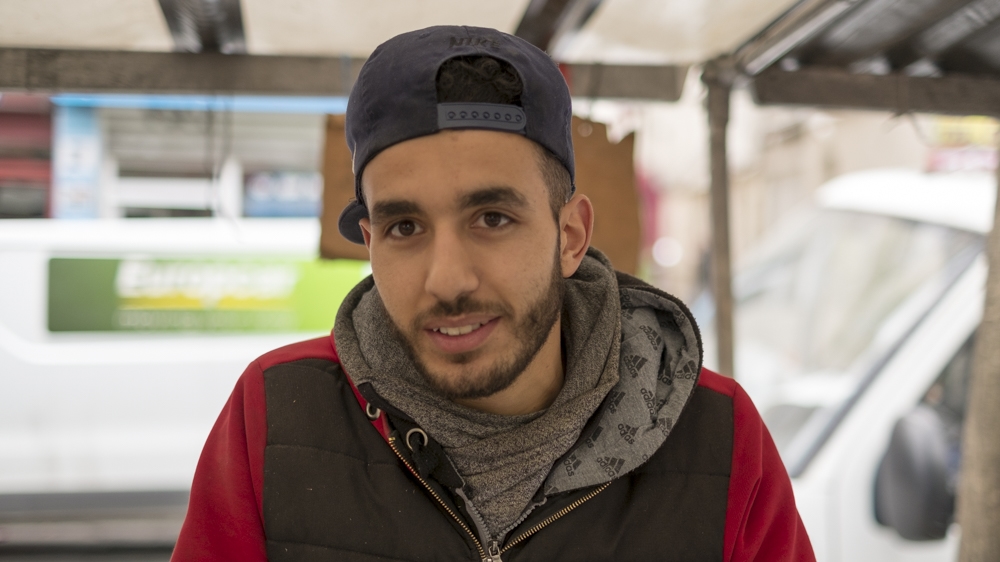 'I will vote for Macron.' [Raymond Bobar/Al Jazeera]