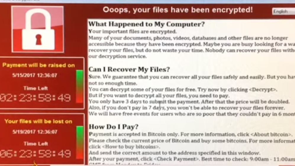 The ransom note demanded payment in bitcoins [Screengrab/Al Jazeera]