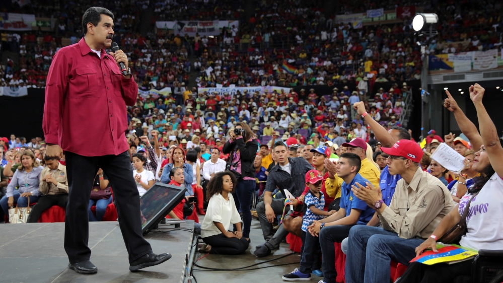 Maduro has been facing three months of opposition protests [Reuters]