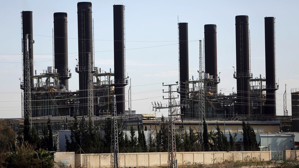 gaza electricity outside