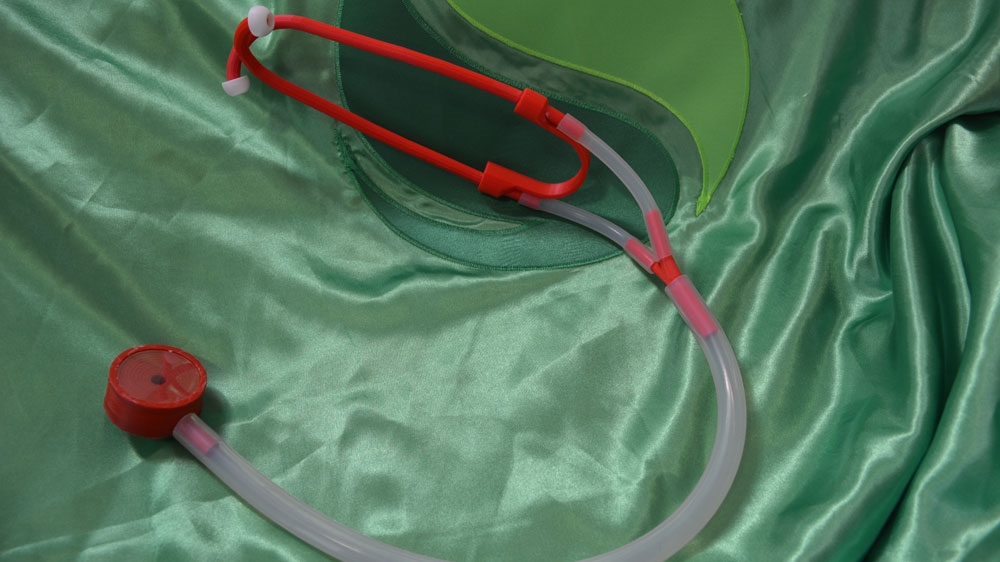 'It looks like a toy, but the quality is just as good as the leading brands,' says Mohammed Abu Matar [Mersiha Gadzo/Al Jazeera]