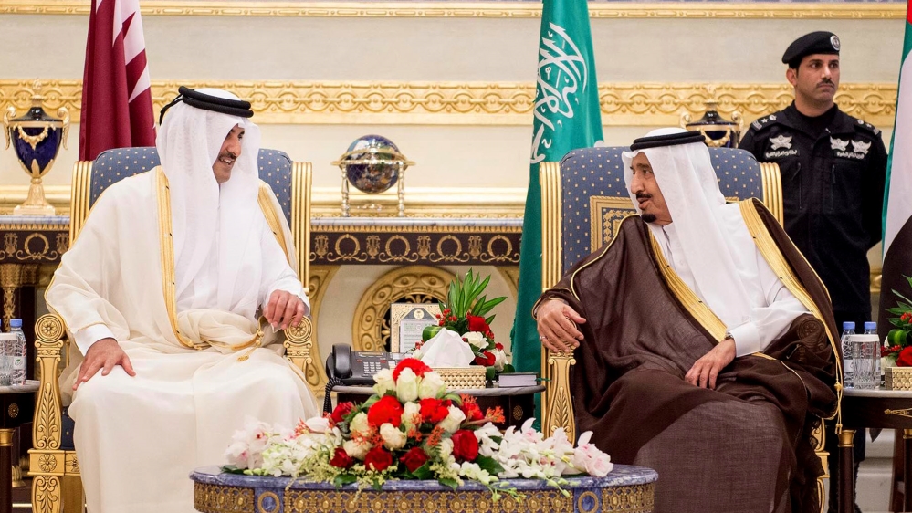 AP Qatar Saudi meeting