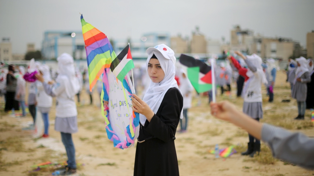 UNRWA, GAZA, KHAN YOUNIS, GIRLS