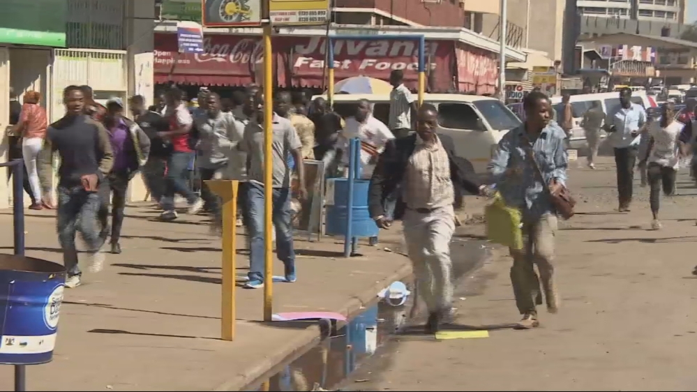 Zimbabwe election protests