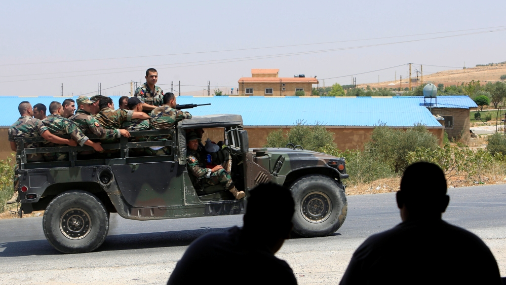 Lebanon army Arsal border offensive