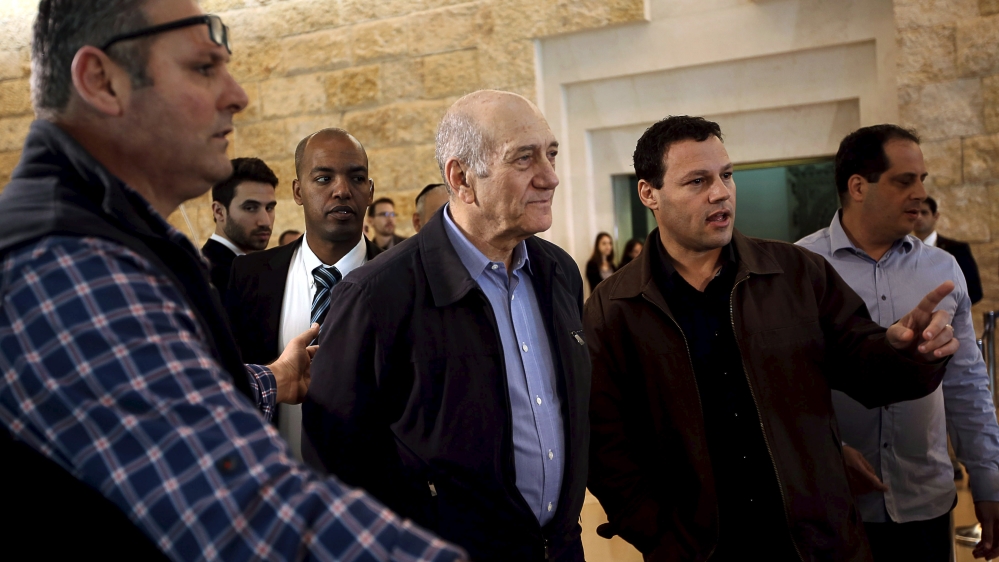 Former Israeli Prime Minister Olmert