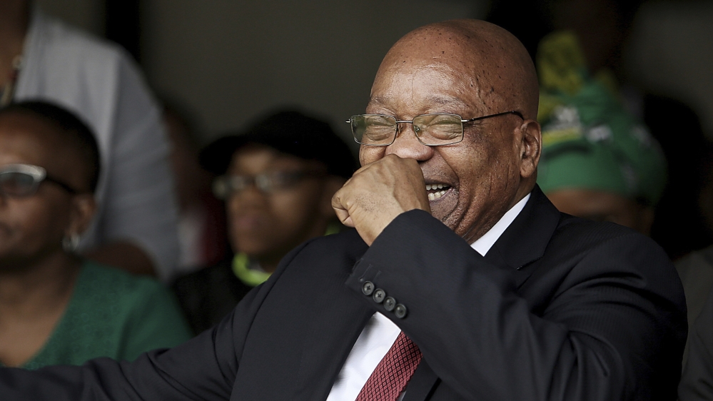 SOUTH AFRICA ZUMA CHALLENGE