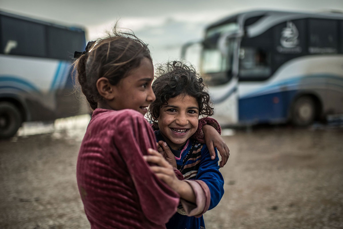 Iraqi displaced children/Please Do Not Use