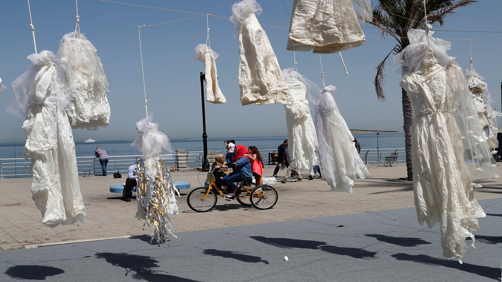 Human Rights Watch said that the Lebanese parliament should also pass legislation to end child marriage and marital rape [Hussein Malla/AP]