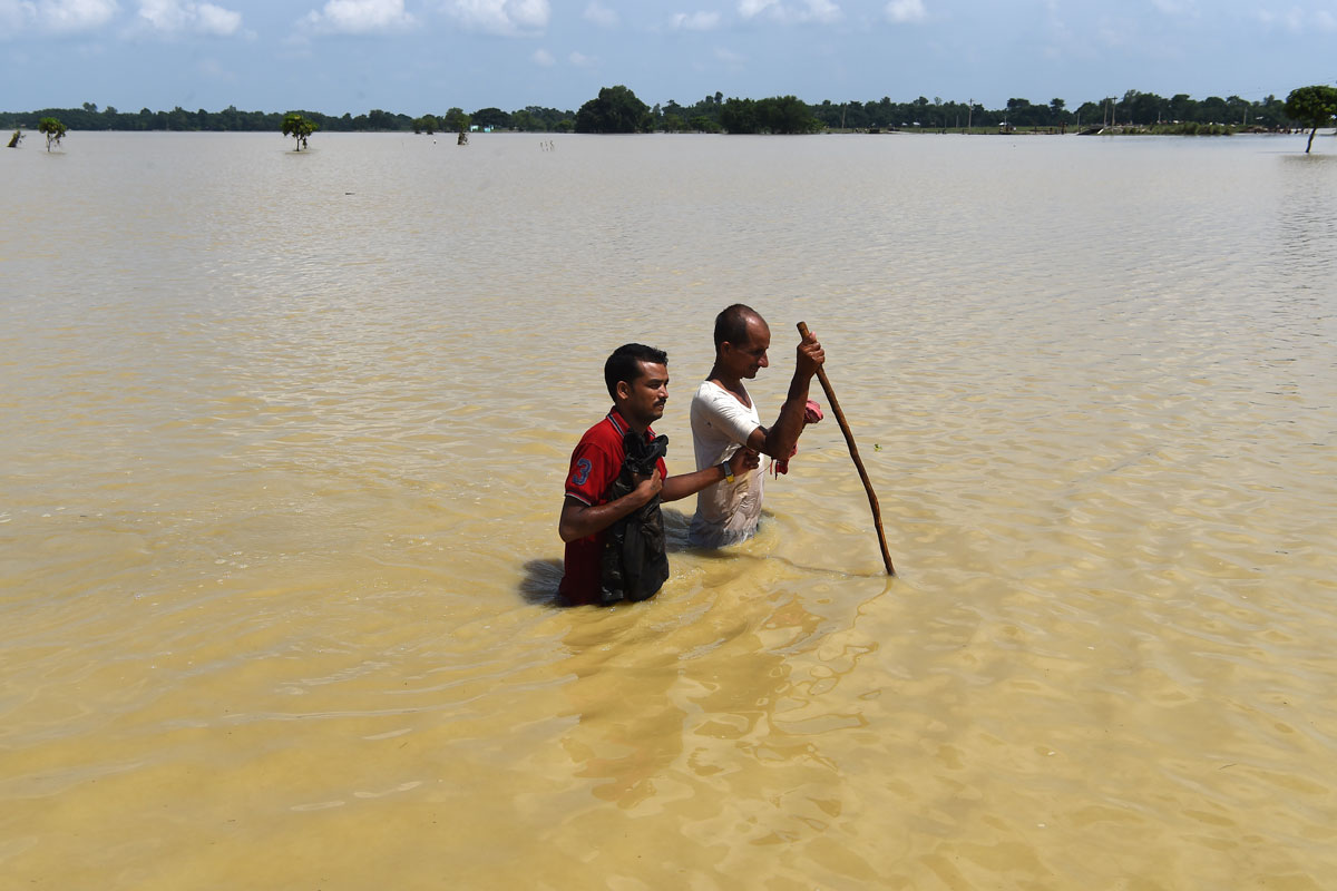India, Nepal and Bangladesh Floods