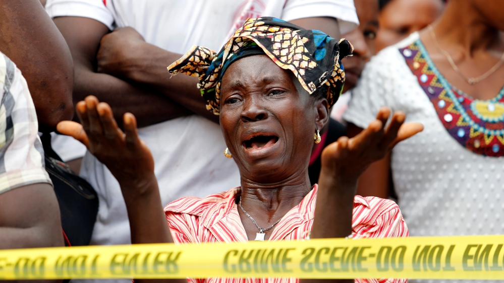 Thousands have lost their homes from the floods and mudslides [Afolabi Sotunde/Reuters] 