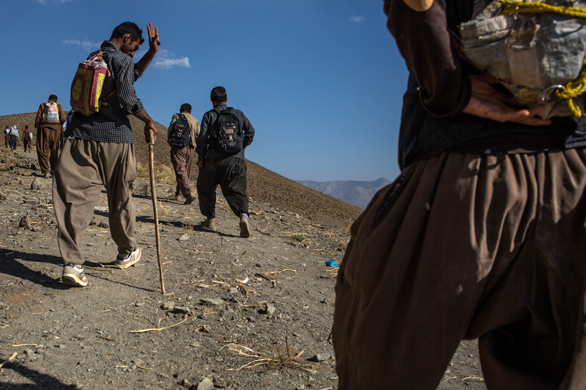 Smuggling through Iraq-Iran Kurdistan region/Please Do Not Use