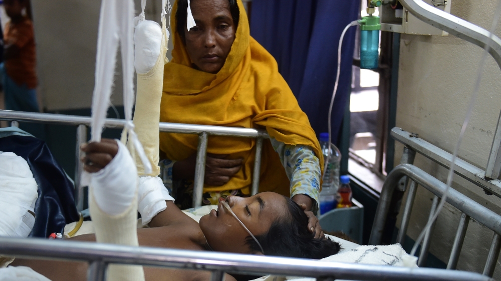 BANGLADESH-MYANMAR-UNREST-REFUGEE-LANDMINE