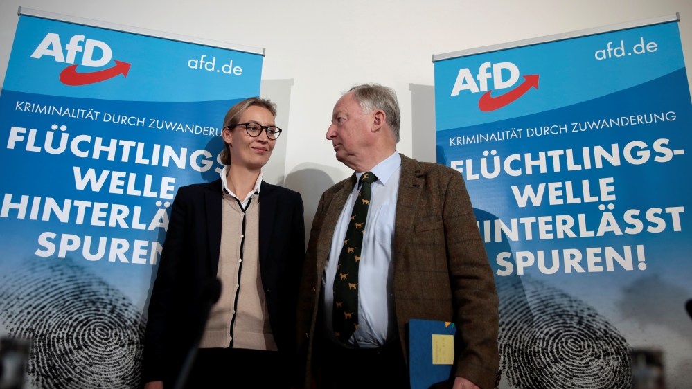 Germany''s right-wing party Alternative for Deutschland (AfD) news conference in Berlin