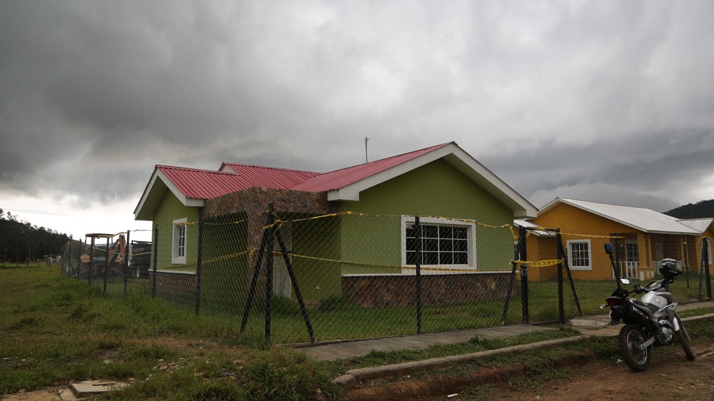 The scene of the 2016 murder of Berta Caceres [File: Kavitha Chekuru/Al Jazeera] 