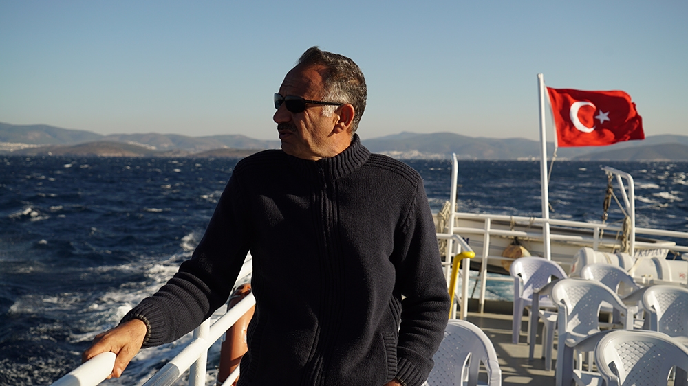 Jamal travels from Turkey to Greece in the hope of finding out more about what happened to his son, Bakeer, after the boat carrying him to Greece sank [Al Jazeera]