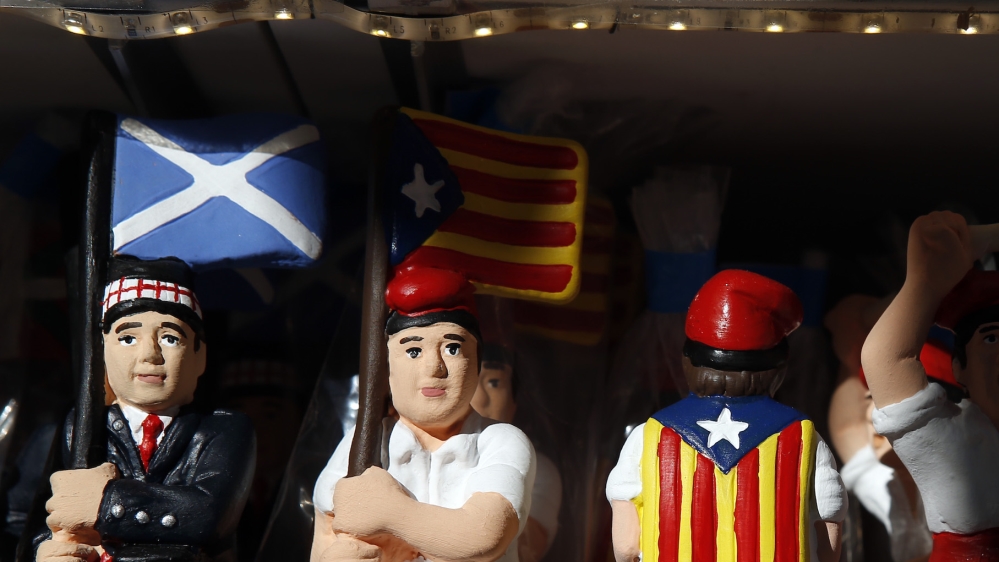 Catalan - Scottish dolls Reuters