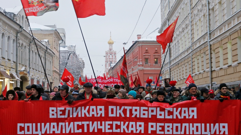 October revolution 100 years