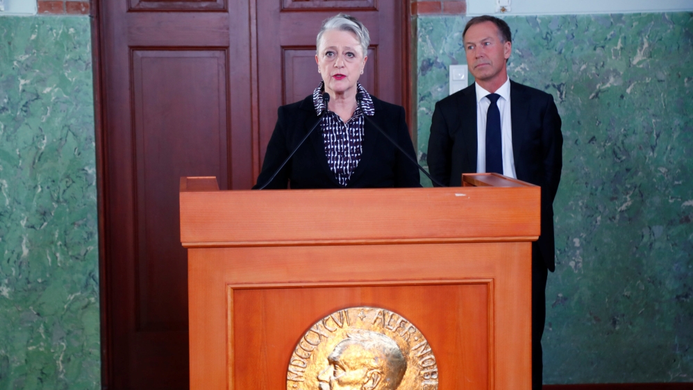 Berit Reiss-Andersen, Chairman of the Norwegian Nobel Committee
