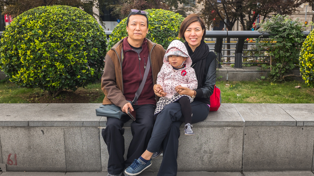 Ruigang Zheng (left) studied at Penn State [Denise Hruby/Al Jazeera]