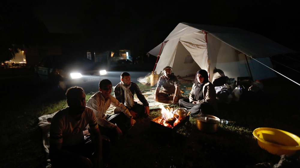 Reports said more than 15,000 homes were destroyed in Iran by the quake [EPA]