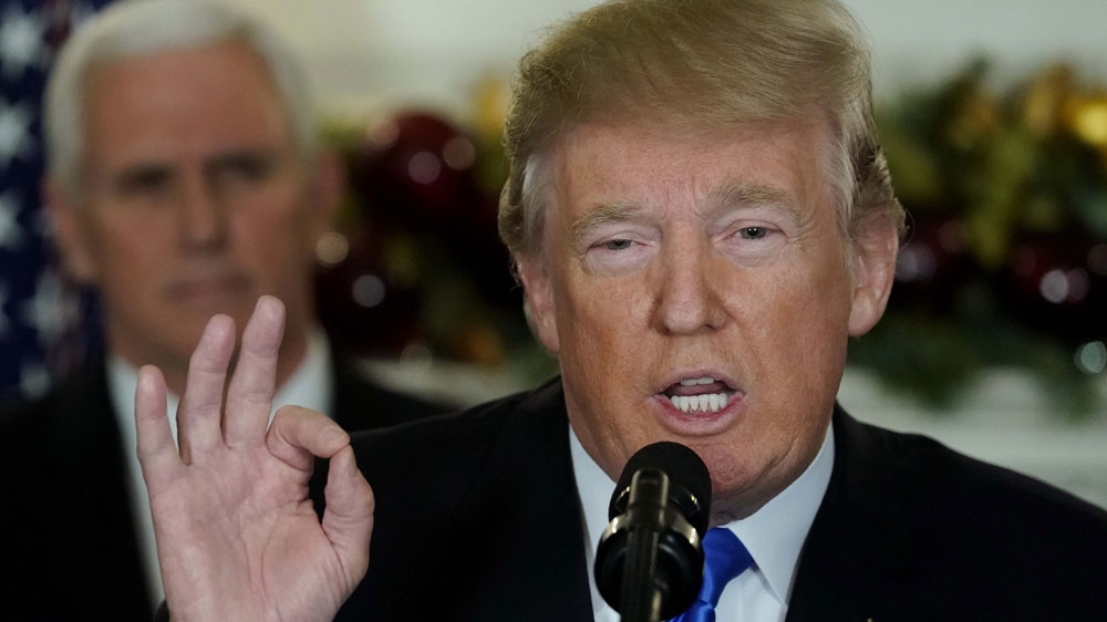 At least 16 women have accused Trump of sexual misconduct and assault [Jonathan Ernst/Reuters]