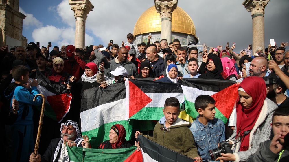 Protest against US decision to recognize Jerusalem as Israel''s capital