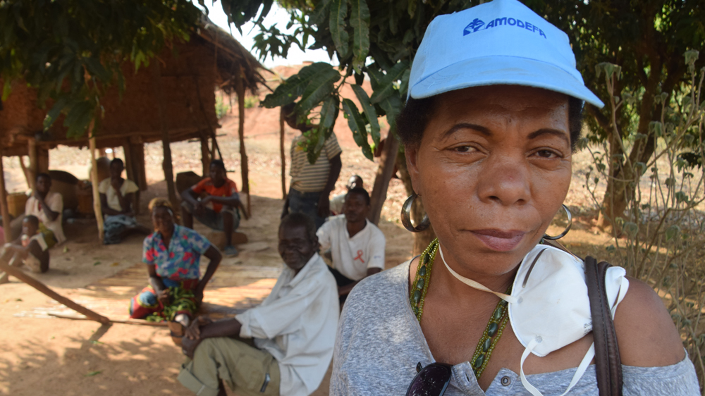 Health worker Maria Teresa de Fatima believes the Trump rule is 