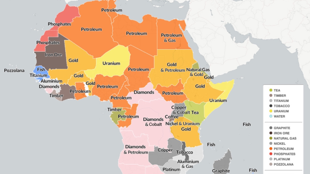 Mapping Africa''s natural resources