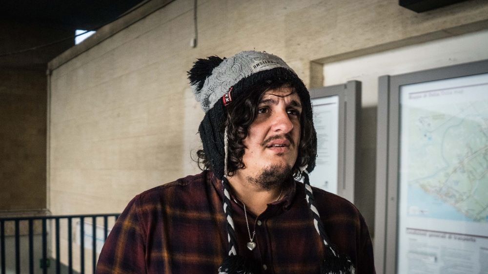 Diego Gianella says he has been targeted because of his outspoken anti-fascism [Patrick Strickland/Al Jazeera]