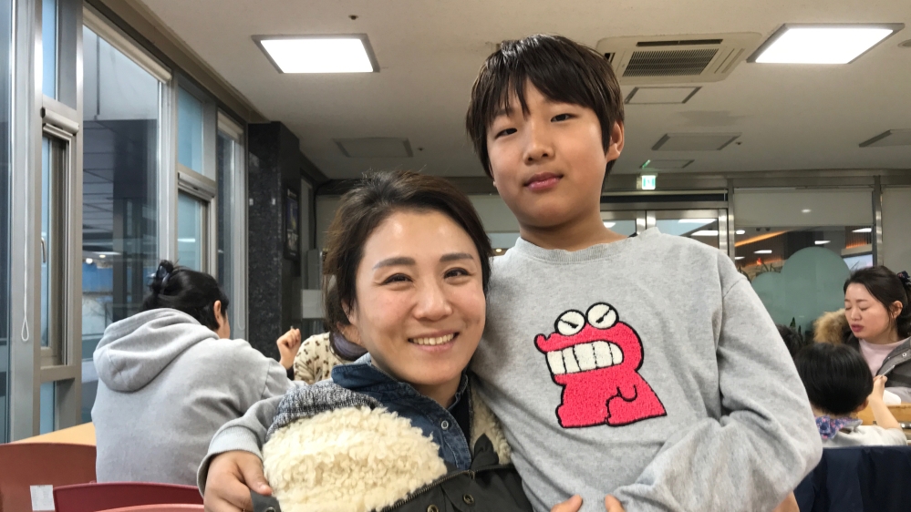 
Kim Do-kyeong, 43 and mother of one and KUMFA's president [Ann Babe/Al Jazeera]
