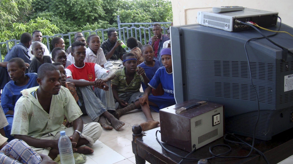 Somalis prefer Turkish drama series over Hollywood and Bollywood because they go on for months and provide daily entertainment [Feisal Omar/Reuters]