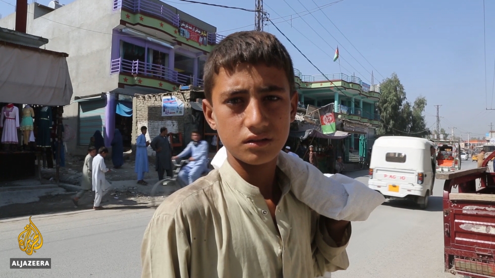 Khudai Nazar has been providing for his five sisters and ailing mother since the killing of his father. [Preethi Nallu/Al Jazeera]