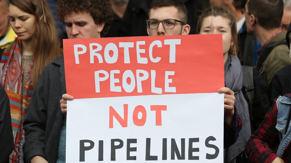 The federal government remains steadfast in its support for Trans Mountain [File: Reuters]