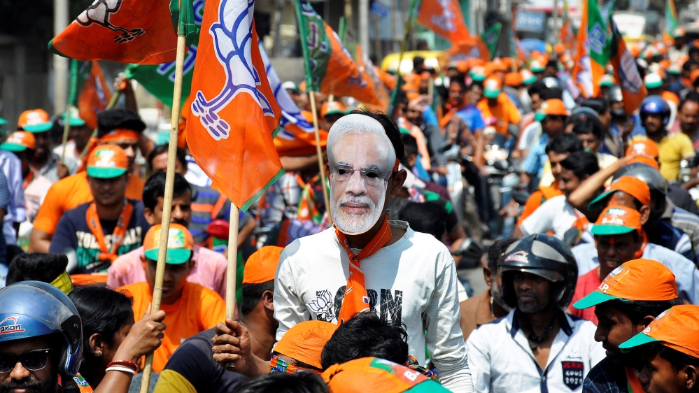 Tripura election victory BJP celebration - Reuters