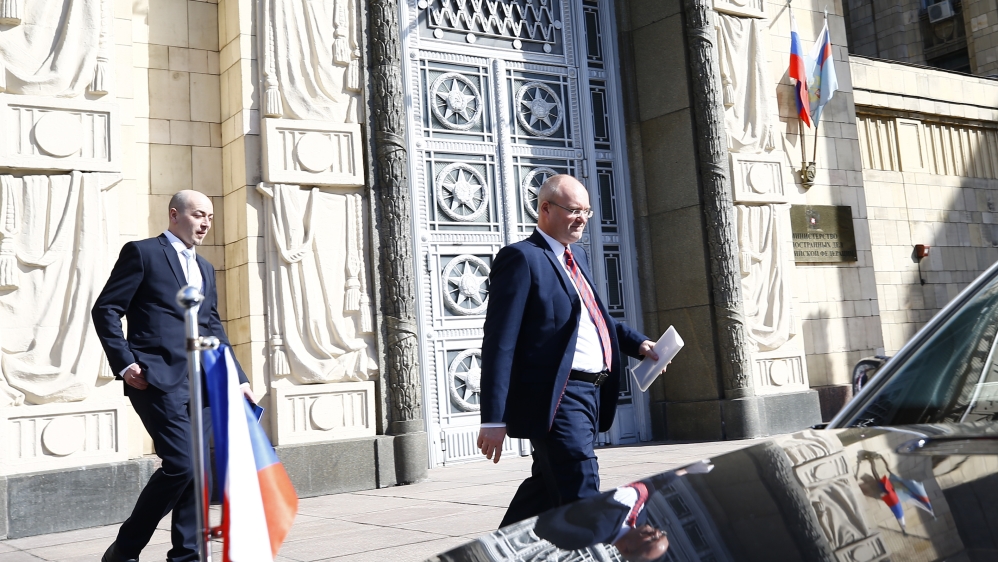 Russia expels diplomats over the Skripal poisoning case