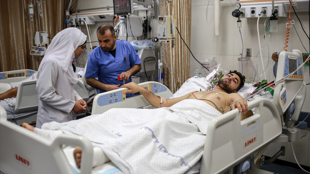 Al-Shifa hospital is the Gaza Strip's oldest and largest medical facility [Hosam Salem/Al Jazeera] 