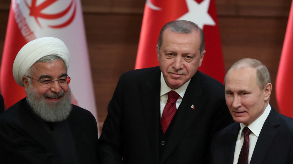 Putin Erdogan Rouhani Reuters