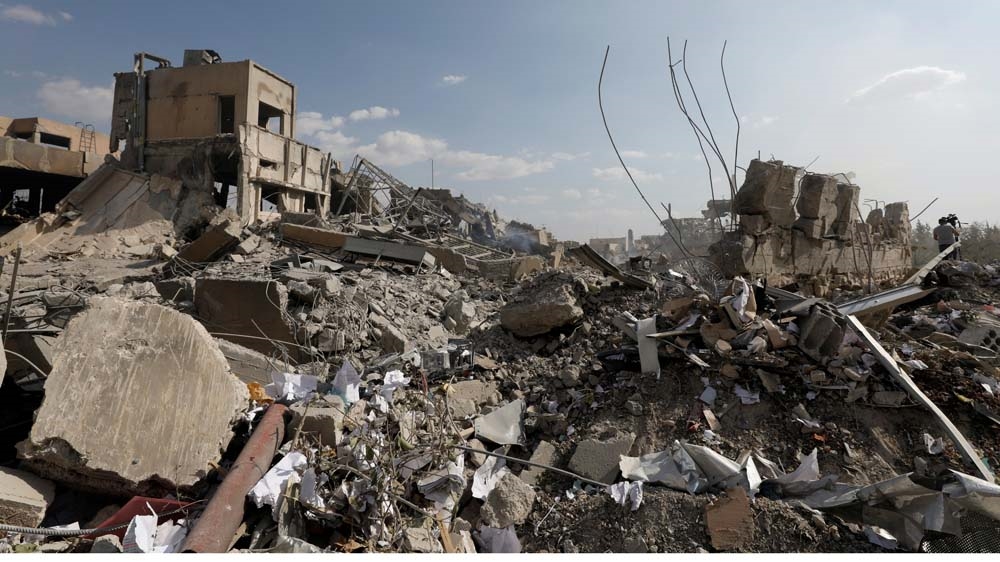 Syria chemical weapons site