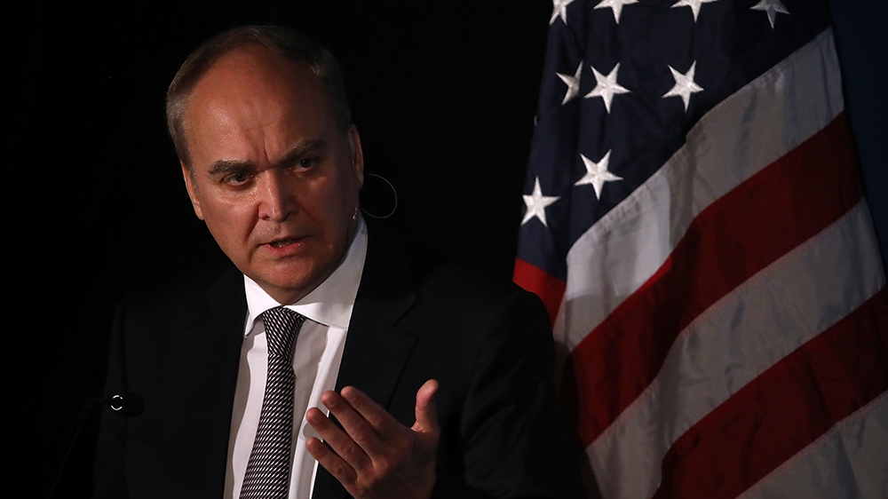 Anatoly Antonov, Russia's ambassador to the US [File photo: Justin Sullivan/Getty Images]
