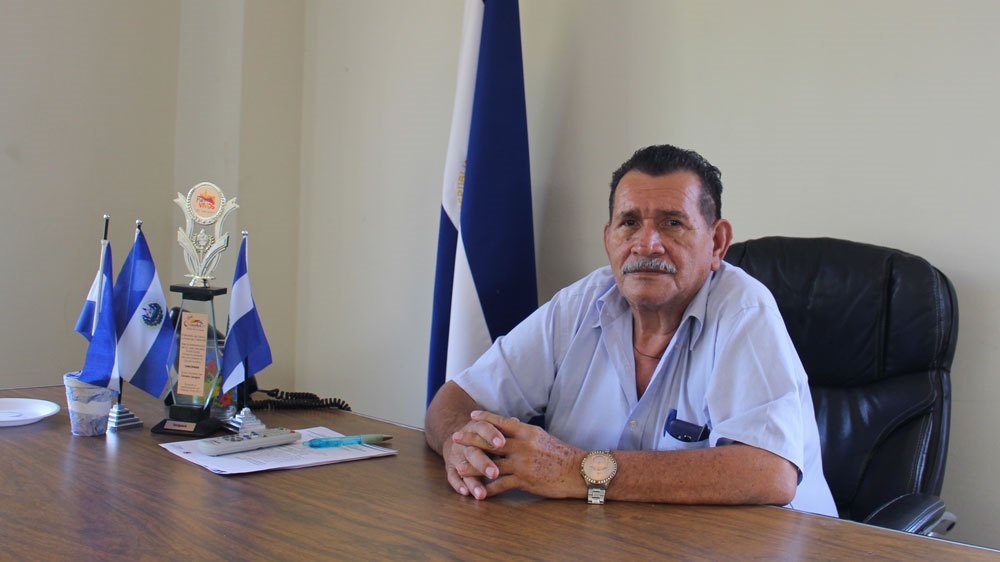 Jose Santos Portillo Benitez says Intipuca will be in chaos without remittances [Anna-Cat Brigida/Al Jazeera]