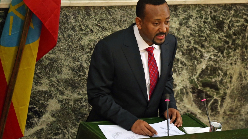 Abiy Ahmed - inauguration Reuters